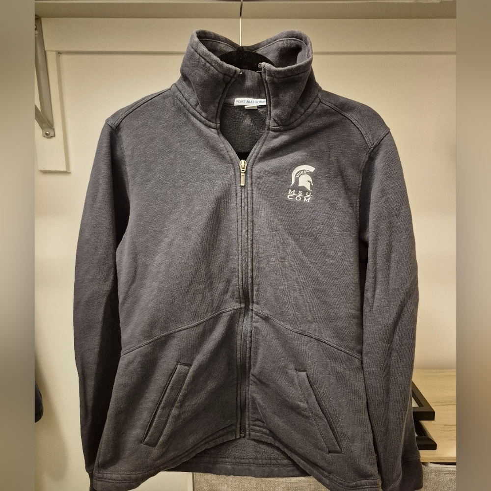 Port Authority MSU COM zip up jacket